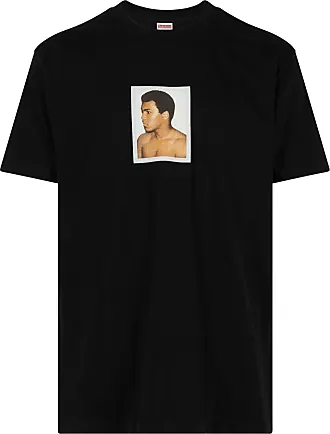 SUPREME Ali/Warhol photograph-print T-shirt - men - Cotton - L - Black