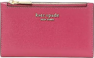  Kate Spade New York Morgan Saffiano Leather Flap Chain Wallet  Salmon Pink One Size : Clothing, Shoes & Jewelry