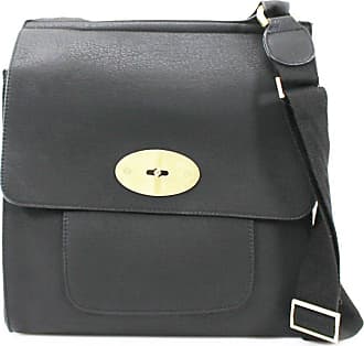 Ladies Patent PU Leather Satchel by Quenchy London
