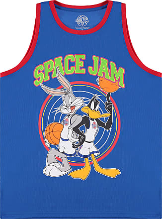 Freeze Space Jam Tune Squad Monstars Basketball Jersey, Adult Unisex, Size: XL, Black