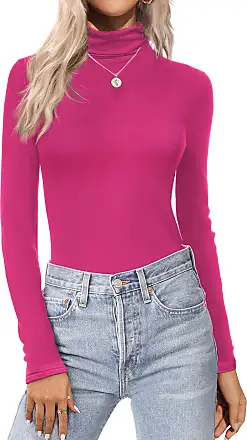 Ekouaer Womens 3 Piece Turtleneck Long Sleeve Shirts Lightweight Basic Slim  Fit Soft Thermal Underwear Tops (S-XXL) : : Clothing, Shoes 