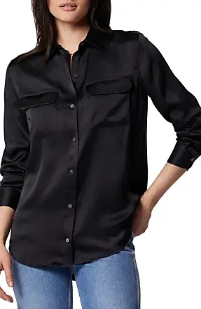 True Black Multi Bright Floral Women's Bradner Silk Shirt True