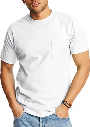 Hanes Men's Ultimate FreshIQ Tall ComfortSoft Crewneck Undershirt, 4-Pack