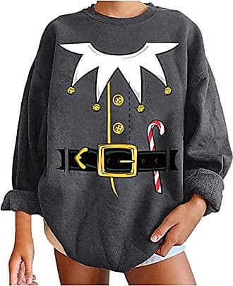 DAMEN Pullovers & Sweatshirts Print Rabatt 58 % NoName sweatshirt Schwarz XL 