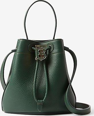 Burberry Small Chess Leather Crossbody Bag in Pearl