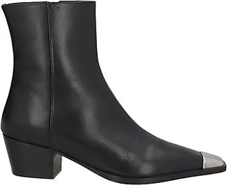 Iris Snaffle Heeled Clogs - Black Tumbled Leather