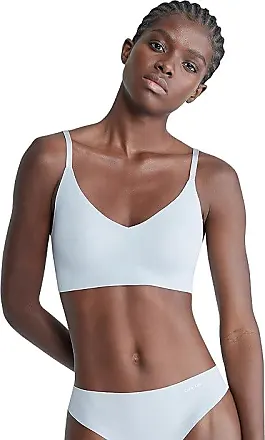 Calvin Klein Invisibles Lightly Lined Triangle Bra Silver