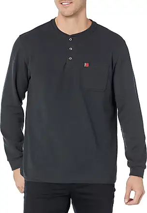 Wrangler - Men Long Sleeve Base Layer (Black, Size Medium