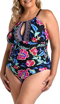 Becca by Rebecca Virtue BERRY Color Convertible One-Piece Swimsuit, US  Small 