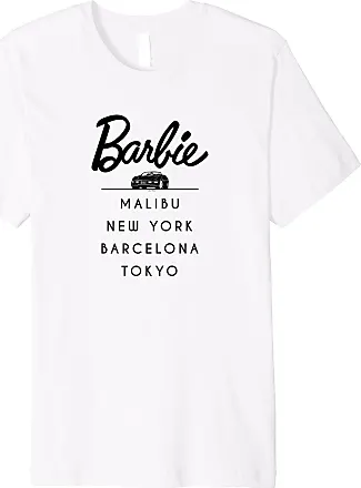  Barbie Mens White T-Shirt