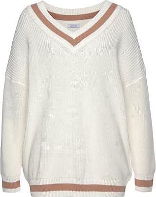 Boden V-halstrui wit casual uitstraling Mode Sweaters V-halstruien 