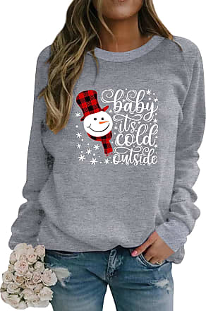 Womens Crewneck Sweatshirt Christmas Funny Snowman Print Raglan Plaid Long Sleeve Casual Pullover Tunic Shirts Tops 