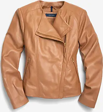 Smart Range SUPERMODEL Ladies White Biker Style Designer Real Napa Italian  Leather Jacket 4110 at  Women's Coats Shop