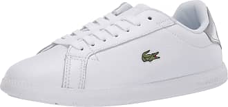 lacoste ladies leather trainers