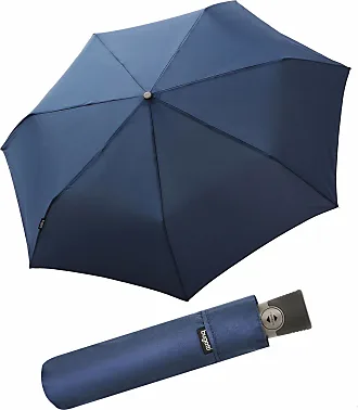 Vergleiche Preise für Regenschirm Taschenschirm Mini 100km/h & Ultra sturmsicher - Doppler bis flach Stylight Blue | Carbonsteel Slim leicht