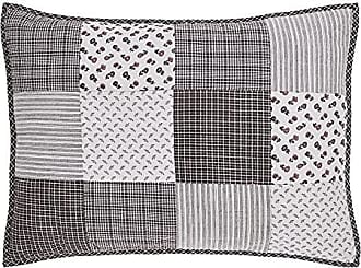 VHC Brands Beckham King Pillow Case Set of 2 21x40