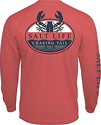  Salt Life Lobster Tailin Long Sleeve Classic Fit Shirt