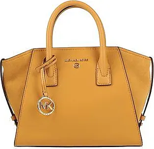 Michael Kors, Bags, Michael Kors Md Front Zip Chain Leather Tote Handbag  Nwt Mulberry
