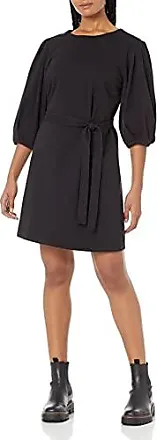 VELVET BY GRAHAM & SPENCER Women's Paige Cotton Slub Mix Dress, Black,  X-Small at  Women's Clothing store