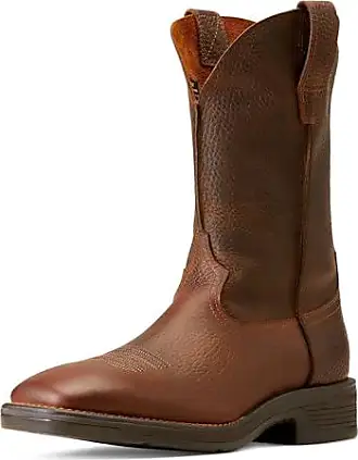  Ariat Womens Unbridled Rancher Waterproof Western Boot Oily  Distressed Tan 5.5