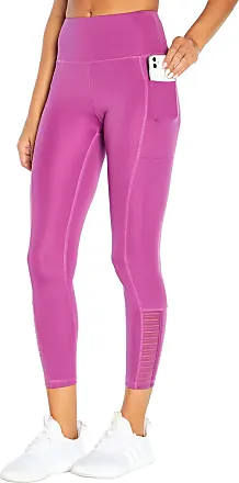  Bally Total Fitness Dana High Rise Mid-Calf Pocket Legging,  Beet Red, Medium : Clothing, Shoes & Jewelry