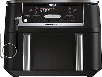  NINJA DT251 Foodi 10-in-1 Smart Air Fry Digital Countertop  Convection Toaster Oven with Thermometer XL Capacity and a Stainless Steel  Finish (Renewed)