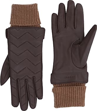 Sungpunet Guanti Classic Cuff invernali Solid colore caldo maglia guanti spessi per adulti spessi guanti neri 1Pair regalo per linverno 