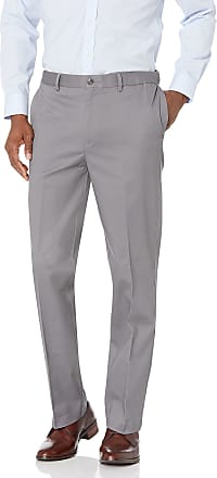 Savane mens Flat Front Stretch Ultimate Performance Chino Casual Pants, Ultimate Castlerock, 36W x 30L US