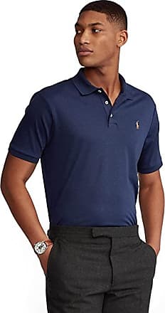 POLO RALPH LAUREN: cotton polo shirt with logo - Sky Blue  Polo Ralph  Lauren polo shirt 710548797 online at