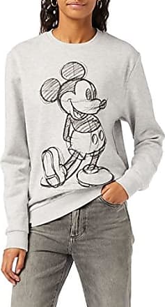 Disney Sweat à Capuche Femme Pull Plaid Oversize en Polaire, Idée Cadeau  Femme Minnie Mickey (Noir) : : Mode