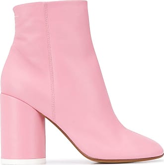 cerise pink ankle boots