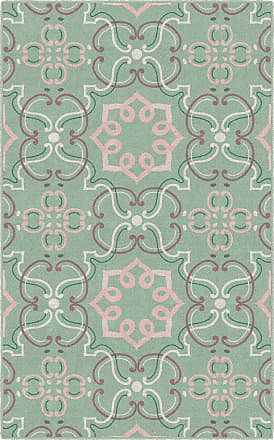 Kitchen or Bedroom Dining Mint Green Brumlow Mills Premier Traditional Floral Print Pattern Home Indoor Area Rug for Living Room Decor 30 x 46