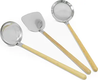 ExcelSteel 6-Piece Nylon Utensil Set with Stainless Steel Handles