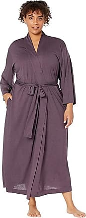 Natori Womens Plus Size Shangri-la Solid Knit Robe