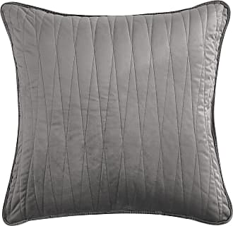 6 x 18 Grey Brielle Premium Heavy Velvet Bolster Pillow