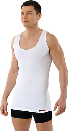 Albert Kreuz Women's Short Sleeve Undershirt with deep Scoop Neck Stretch Cotton White 