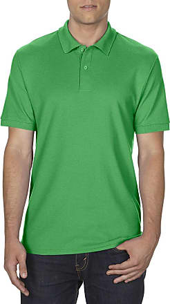 Gildan Mens DryBlend Adult Double Pique Polo Shirt, Green (Irish Green), Xx-Large