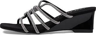 Anne klein sale black wedges