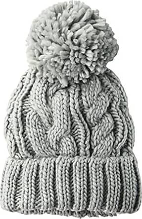 Gris FEMME Bonnet tricoté sur le thème de Noël pour femme 2056027