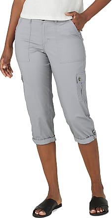 8 Petite LEE Womens Relaxed Fit Capri Pant Mysterious 