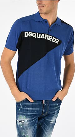 dsquared knitted polo shirt