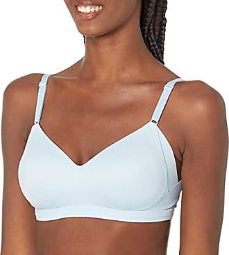 Warner's Womens No Side Effects Underarm and Back-Smoothing Comfort Wireless Lift T-Shirt Bra Rn2231a, Angel Falls, XX-Large