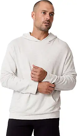 Monrow Super Soft Fleece Deep V Hooded Sweatshirt & Jogger Pants