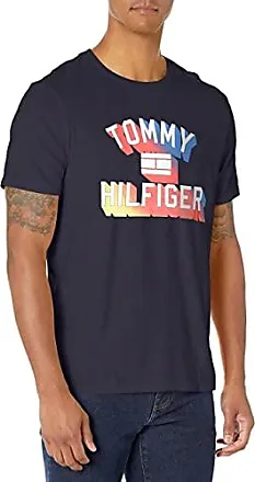  Tommy Hilfiger mens Short Sleeve Graphic T Shirt, Breezy Blue,  Small US : Clothing, Shoes & Jewelry
