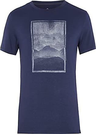 McKinley Herren Freizeit-Outdoor-Wander-T-Shirt Mally UX 302451 blau 