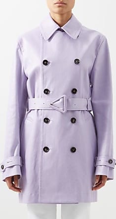 WOMEN FASHION Coats Print Purple L NoName Long coat discount 79% 