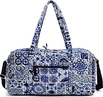 Vera Bradley Women's Cotton Large Travel Duffel Bag Enchanted Mandala 