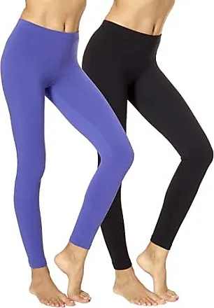 No nonsense womens Yoga Waistband Blackout Tights. 2 Pack in 2023