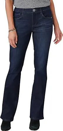 Lee Women's Comfort Straight Jeans, Medium Indigo, 27W / 31L: Buy