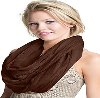 Accessories Scarves Tube Scarves Minx Tube Scarf natural white-brown casual look 